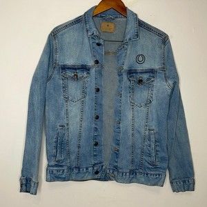 Monat be the revolution denim jacket womens oversized medium